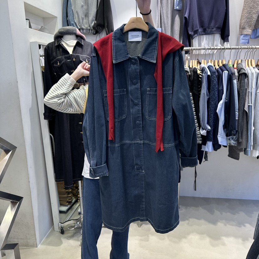 2MORROW東大門㊣直郵女士新品時尚職業25秋冬熱賣連衣裙披肩2MORROW連衣裙圖色2