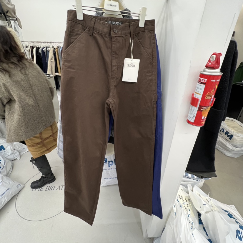 BREATHE東大門㊣實拍女裝新品熱賣職業推薦25秋冬時尚休閑褲BREATHE休閑褲圖色1