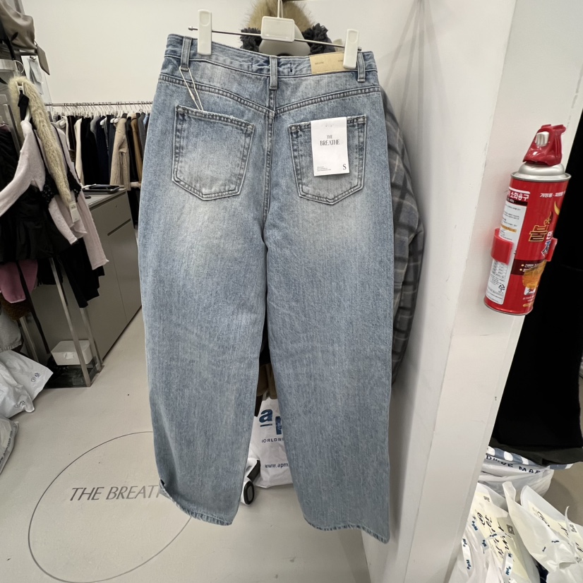 BREATHE東大門㊣實拍女士新款推薦休閑熱賣時尚職業25秋冬牛仔褲BREATHE牛仔褲