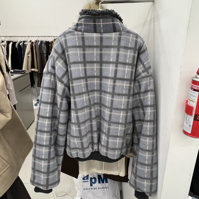 BREATHE韓國直郵㊣女士新品熱賣25秋冬休閑時尚短款大衣雙面BREATHE短款大衣