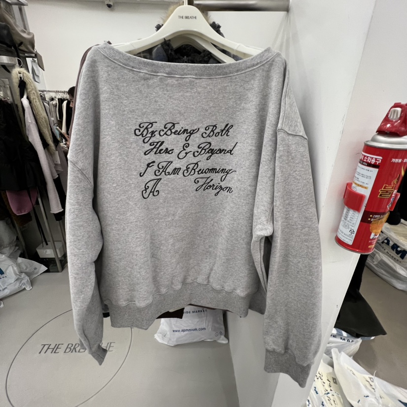 BREATHE東大門㊣代購女士新品時尚休閑25秋冬職業推薦衛衣加絨BREATHE衛衣圖色1