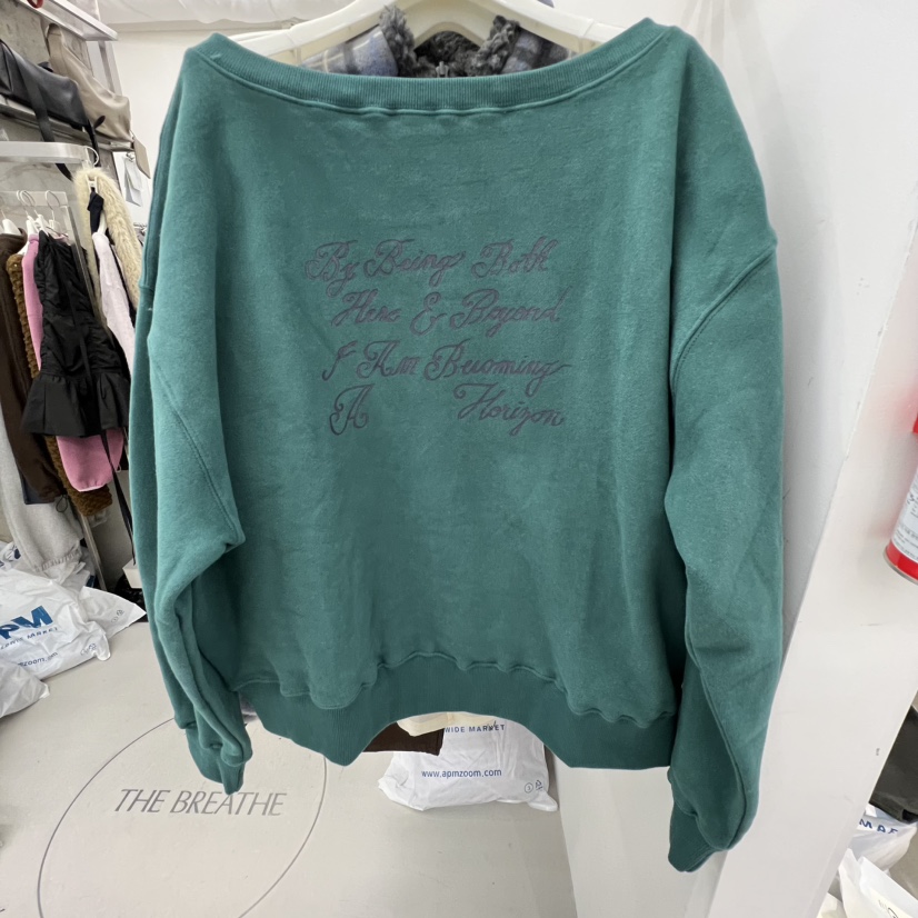 BREATHE東大門㊣代購女士新品時尚休閑25秋冬職業推薦衛衣加絨BREATHE衛衣圖色3