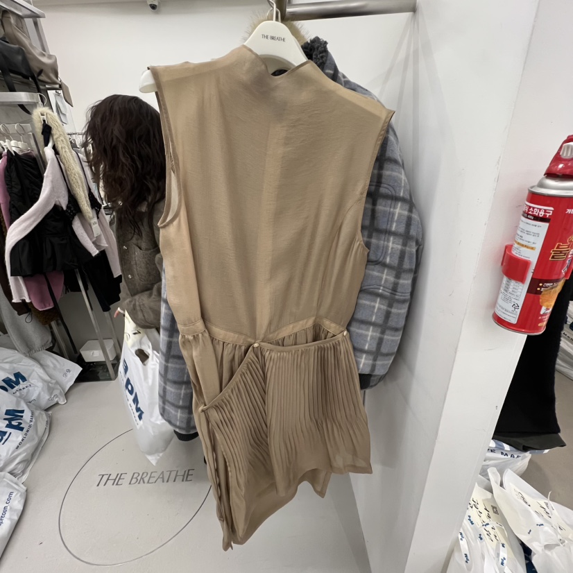 BREATHE韓國代購㊣女士新款職業時尚熱賣25秋冬休閑人氣連衣裙BREATHE連衣裙圖色2