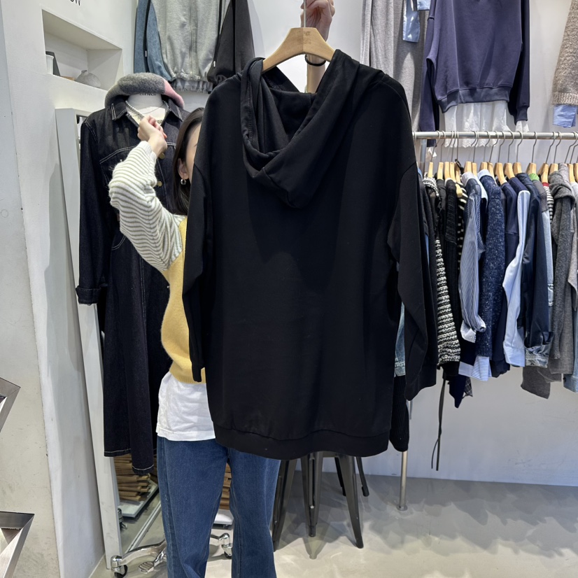 2MORROW韓國代購㊣女裝新款人氣休閑25秋冬職業推薦衛衣連帽衫2MORROW衛衣