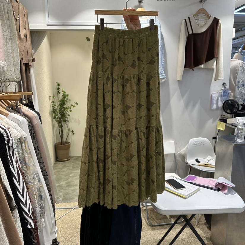 BELITA韓國代購㊣女裝新款休閑熱賣25秋冬人氣時尚職業長裙BELITA長裙圖色2