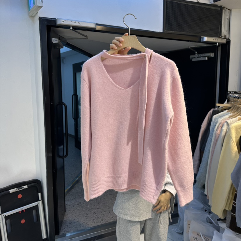 HARU-Q東大門㊣代購女裝新款人氣休閑推薦職業熱賣時尚針織衫HARU-Q針織衫圖色3