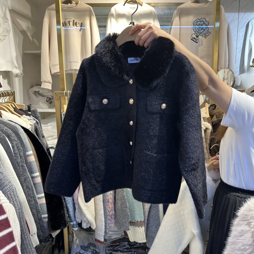 COCO HOLIC韓國代購㊣女士新品推薦職業熱賣休閑時尚25秋冬夾克COCO HOLIC夾克圖色2