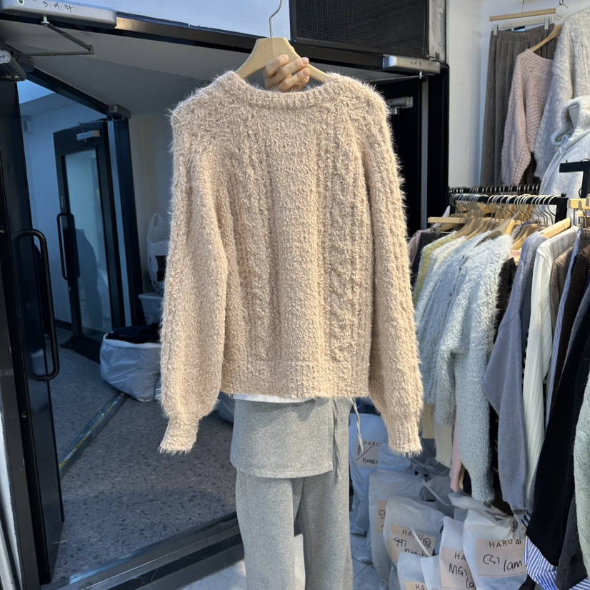 HARU-Q韓國代購㊣女裝新品休閑職業推薦人氣熱賣針織衫羊毛衫HARU-Q針織衫