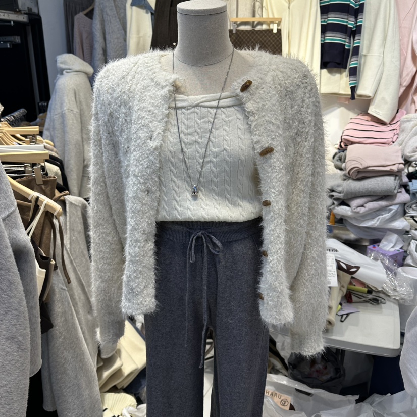 HARU-Q韓國代購㊣女裝新品休閑職業推薦人氣熱賣針織衫羊毛衫HARU-Q針織衫圖色1