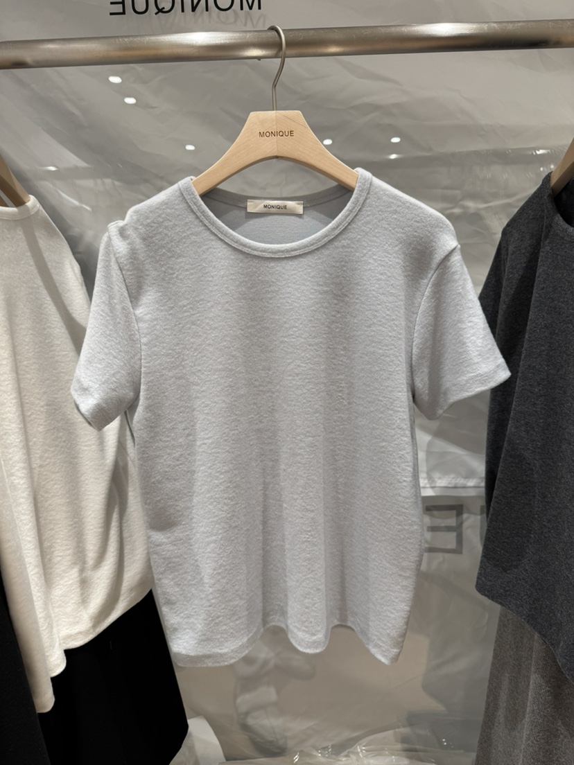 MONIQUE東大門㊣代購女裝新品推薦職業時尚25秋冬人氣休閑T恤MONIQUET恤圖色2