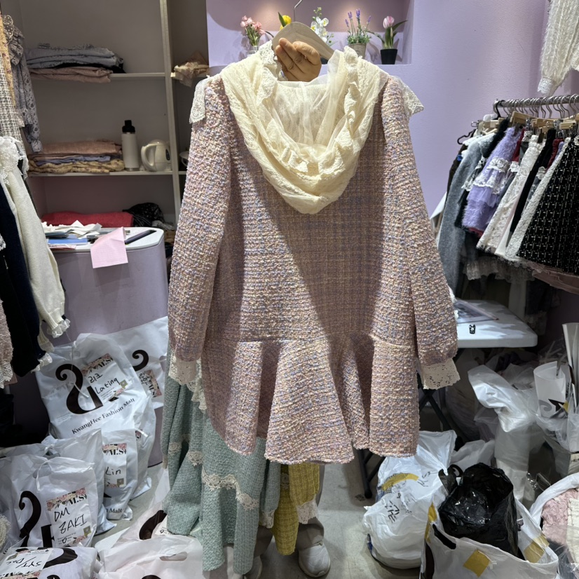 MS韓國代購㊣女裝新品熱賣推薦25秋冬人氣時尚職業休閑連衣裙MS連衣裙