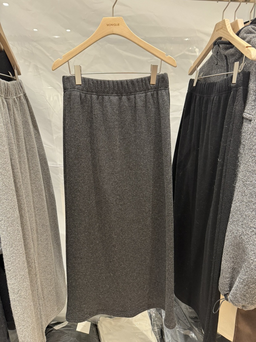 MONIQUE東大門㊣直郵女士新款推薦25秋冬休閑半身裙中短裙羊毛MONIQUE半身裙/中短裙圖色2
