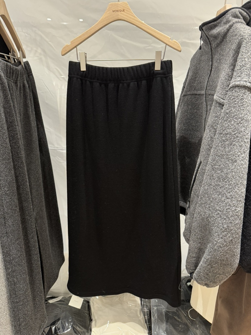 MONIQUE東大門㊣直郵女士新款推薦25秋冬休閑半身裙中短裙羊毛MONIQUE半身裙/中短裙圖色3