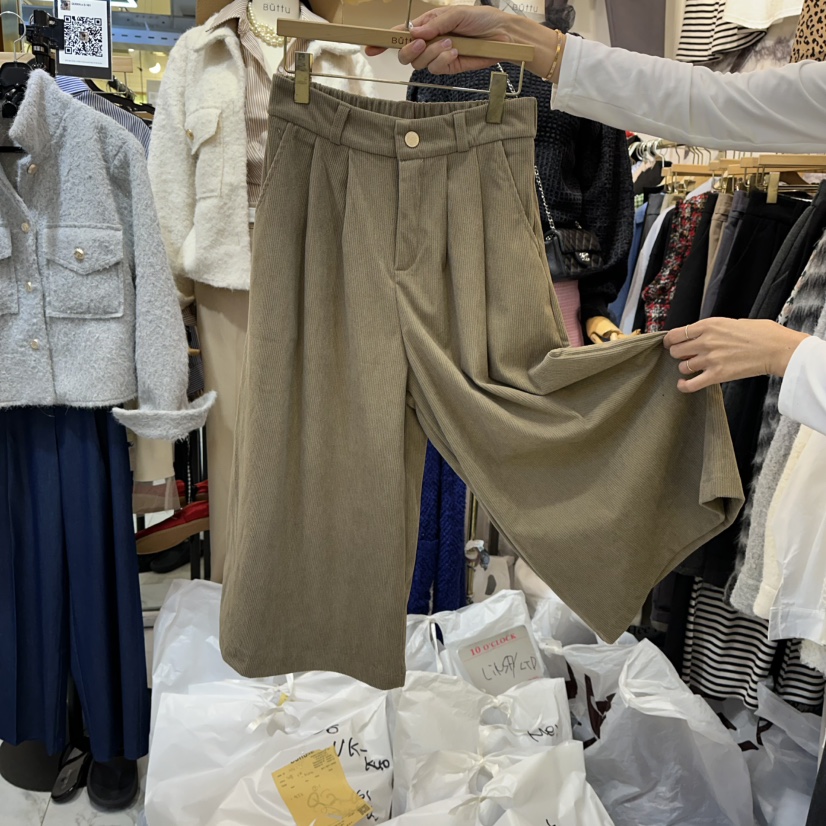 BUTTU東大門㊣直郵女裝新款人氣25秋冬時尚職業推薦休閑短褲10 O CLOCK/Buttu短褲