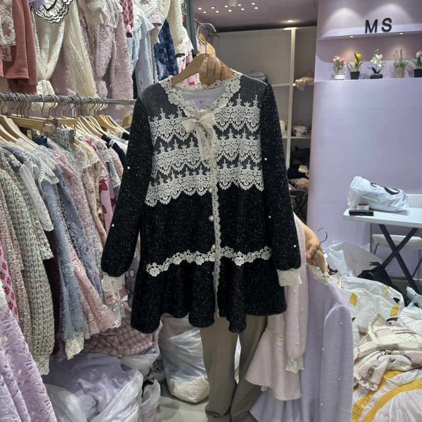 MS韓國代購㊣女士新款推薦25秋冬職業人氣時尚休閑熱賣連衣裙MS連衣裙圖色3