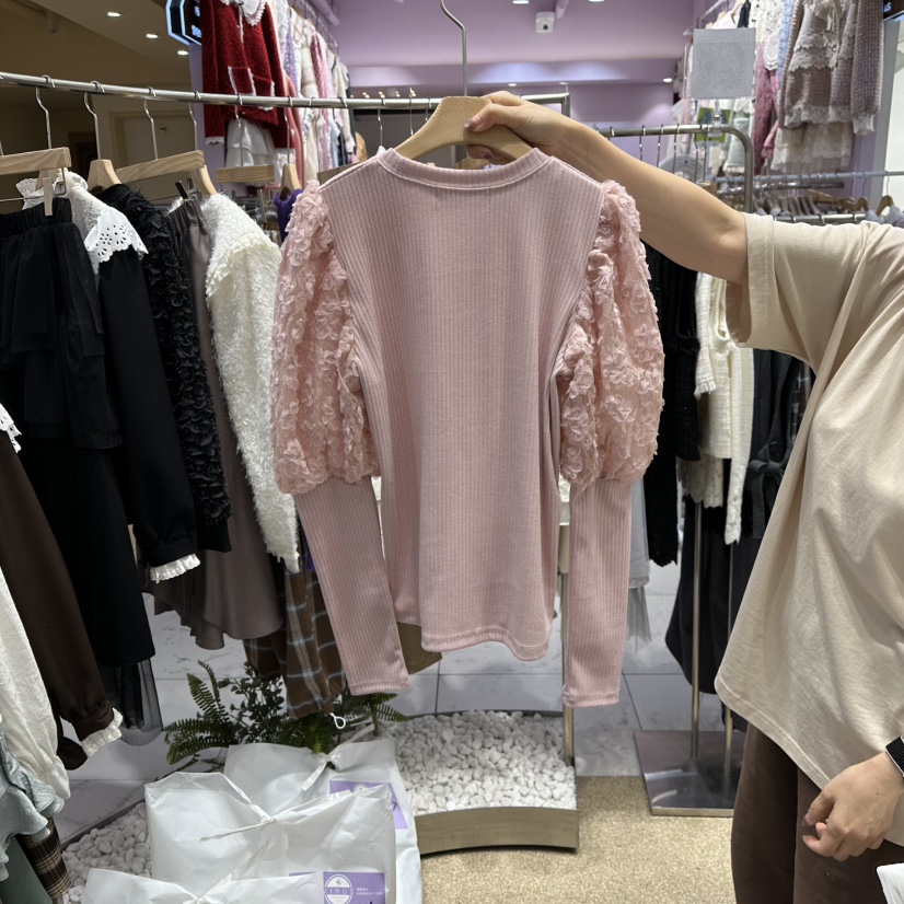 VIRUS東大門㊣代購女士新品職業人氣推薦時尚25秋冬長袖T恤VIRUS長袖T恤