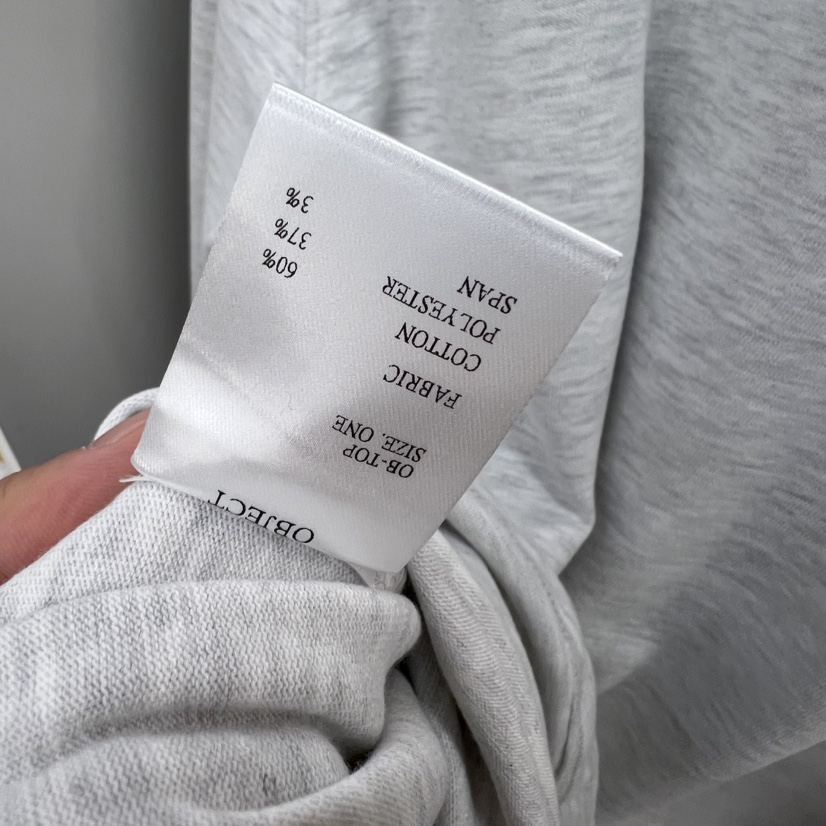 OBJECT韓國直郵㊣女裝新款休閑熱賣25秋冬推薦職業人氣長袖T恤OBJECT長袖T恤