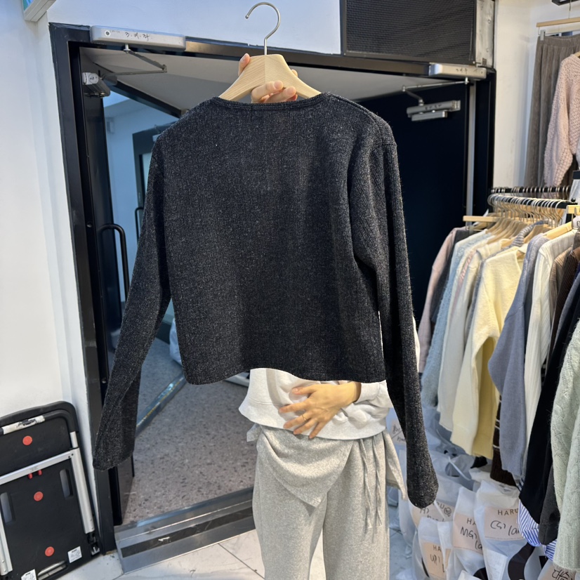 HARU-Q韓國代購㊣女士新款休閑熱賣時尚套裝兩件套套裝開衫HARU-Q套裝