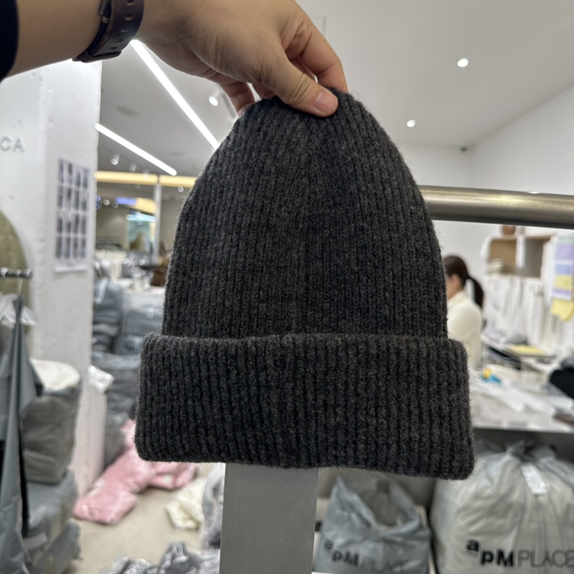 HELVETICA韓國直郵㊣女裝新款職業熱賣時尚休閑25秋冬推薦帽子HELVETICA帽子圖色3墨色