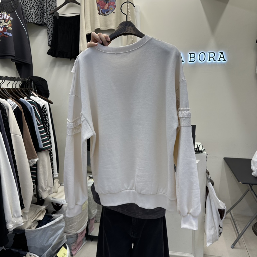 BORA BORA東大門㊣直郵女士新品熱賣25秋冬衛衣不含腰包加絨BORA BORA衛衣