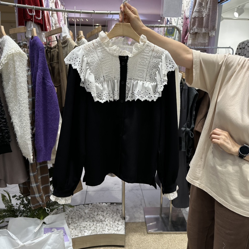 VIRUS韓國代購㊣女士新品25秋冬時尚職業人氣熱賣休閑推薦衛衣VIRUS衛衣圖色1黑色