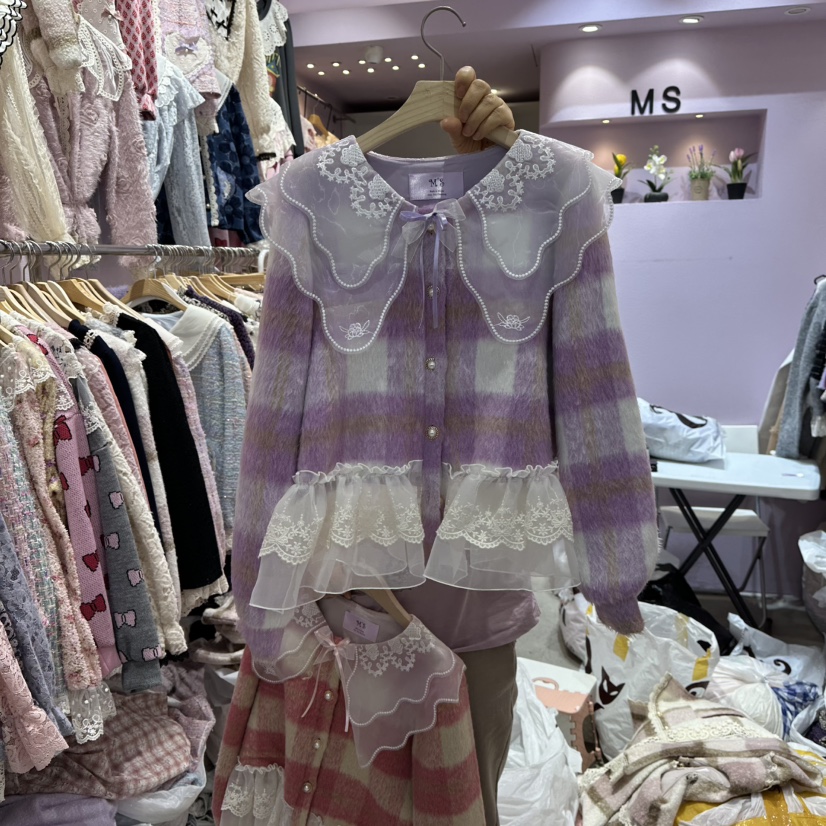 MS韓國代購㊣女士新品推薦人氣休閑職業時尚25秋冬熱賣夾克MS夾克圖色1