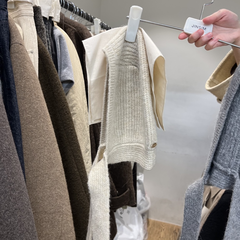 JINSIM韓國代購㊣女裝新款推薦25秋冬休閑時尚人氣職業帽子JINSIM帽子圖色1