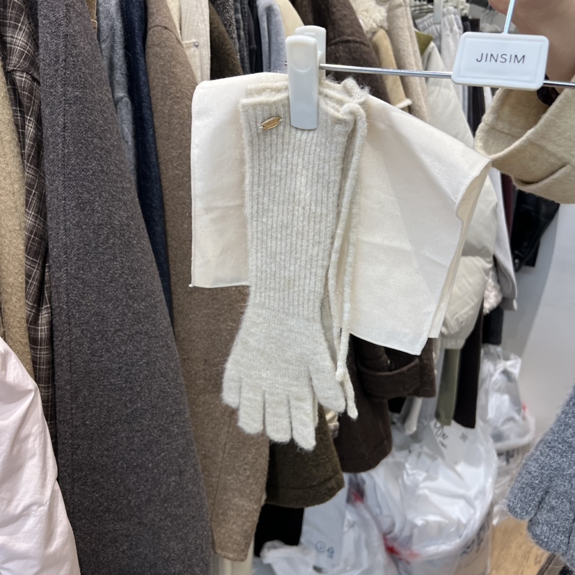 JINSIM東大門㊣實拍女裝新款人氣推薦職業熱賣時尚休閑手套JINSIM手套圖色1