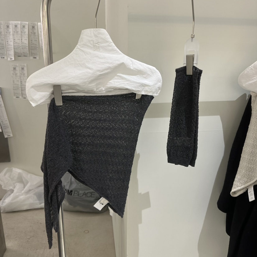 LOVE YOU SO MUCH/MORE THAN YESTERDAY韓國代購㊣女士新款時尚套裝保暖圍巾LYSM/MORE THAN YESTERDAY套裝圖色2