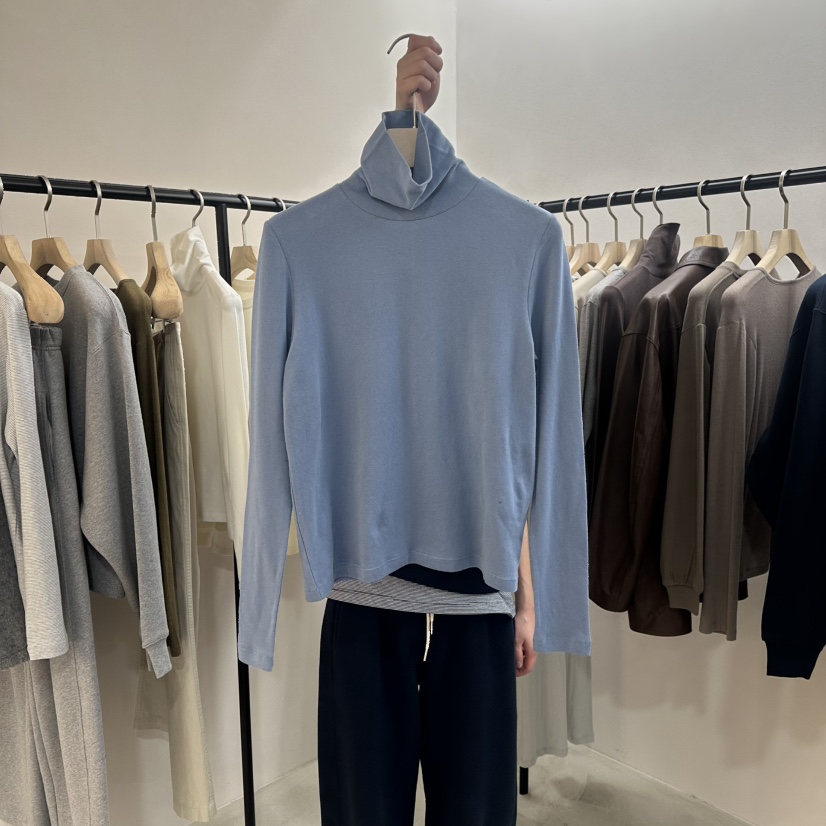 MYOS東大門㊣直郵女裝新品時尚推薦休閑25秋冬熱賣長袖T恤絨MYOS長袖T恤圖色1