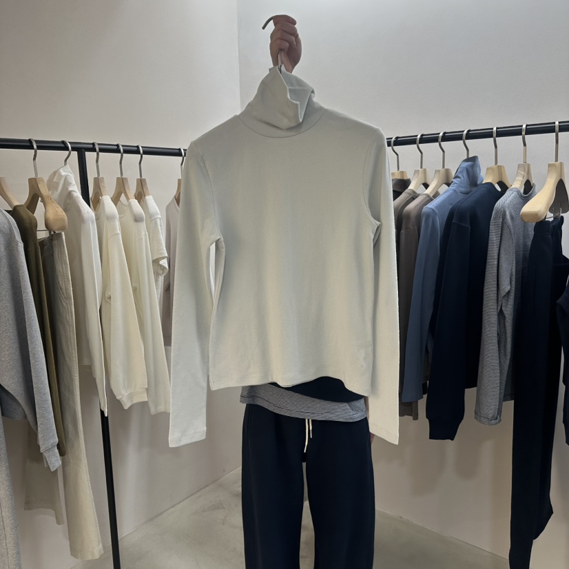 MYOS東大門㊣直郵女裝新品時尚推薦休閑25秋冬熱賣長袖T恤絨MYOS長袖T恤圖色3