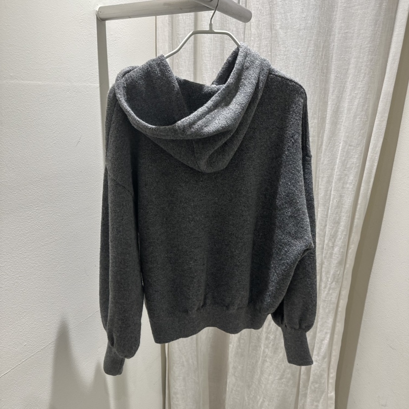 MARAN-P韓國直郵㊣女裝新款推薦25秋冬休閑針織衫口袋連帽MARAN針織衫