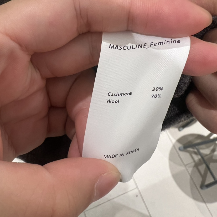MASCULINE東大門㊣實拍女裝新品職業熱賣休閑人氣針織衫羊絨MASCULINE針織衫