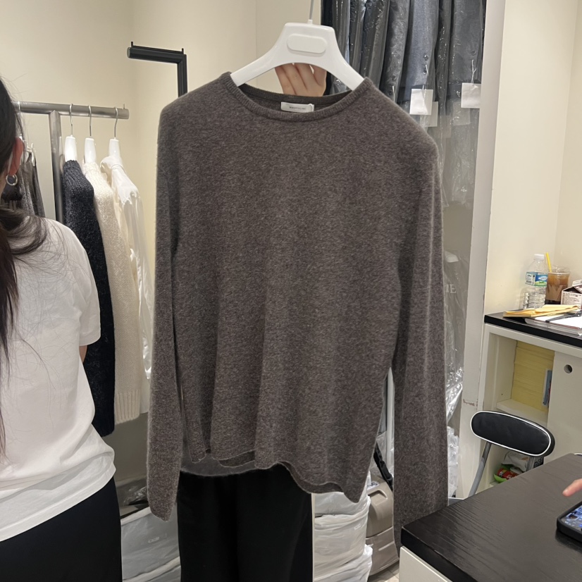 MASCULINE東大門㊣實拍女裝新品職業熱賣休閑人氣針織衫羊絨MASCULINE針織衫圖色1