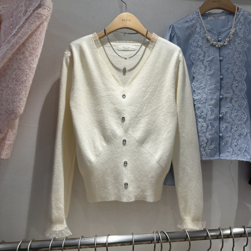 BELITA韓國代購㊣女裝新款時尚職業推薦人氣25秋冬休閑針織衫BELITA針織衫圖色1