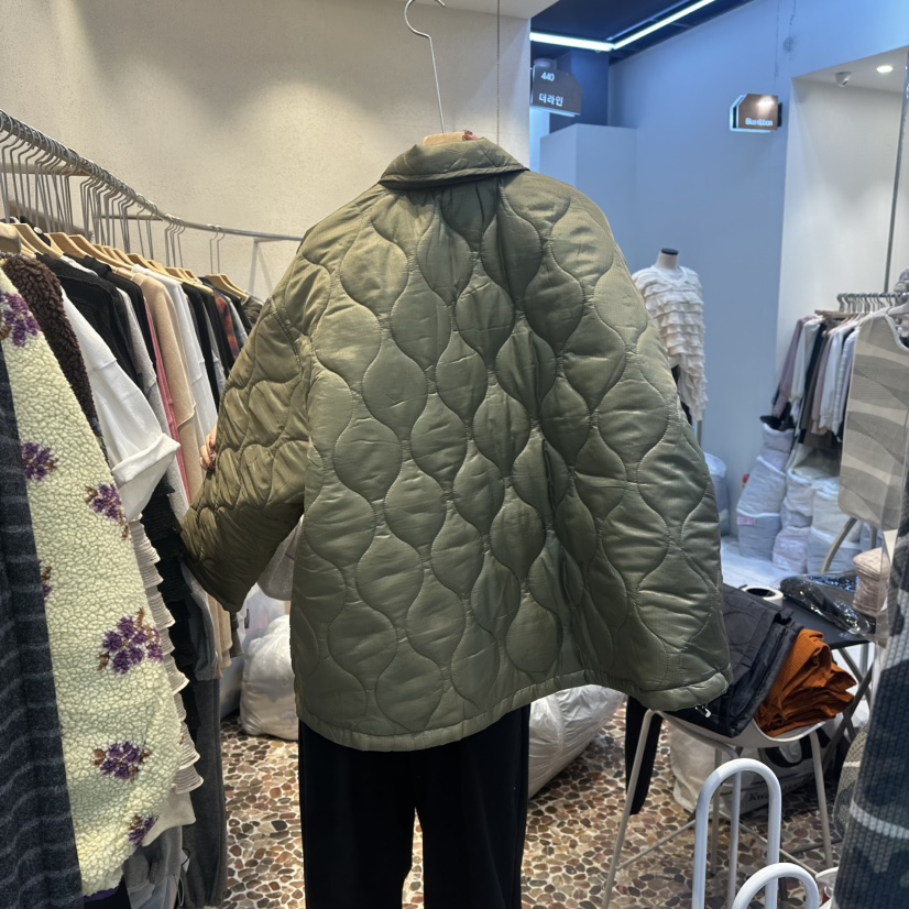 THE LINE-Q東大門㊣直郵女士新品人氣推薦時尚25秋冬短款棉服THE LINE-Q短款棉服