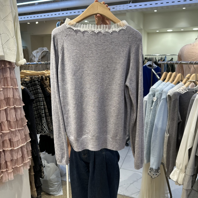 BELITA韓國直郵㊣女士新款休閑職業推薦時尚25秋冬熱賣針織衫BELITA針織衫