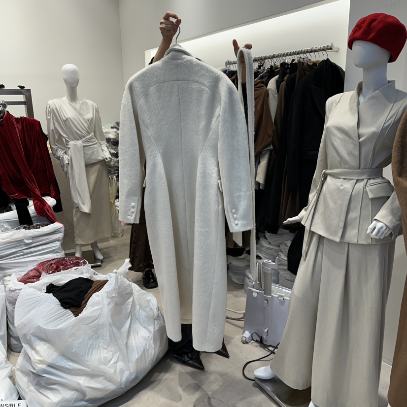 SENSIBLE-S東大門㊣直郵女士新品推薦休閑中長款大衣含腰帶SENSIBLE中長款大衣