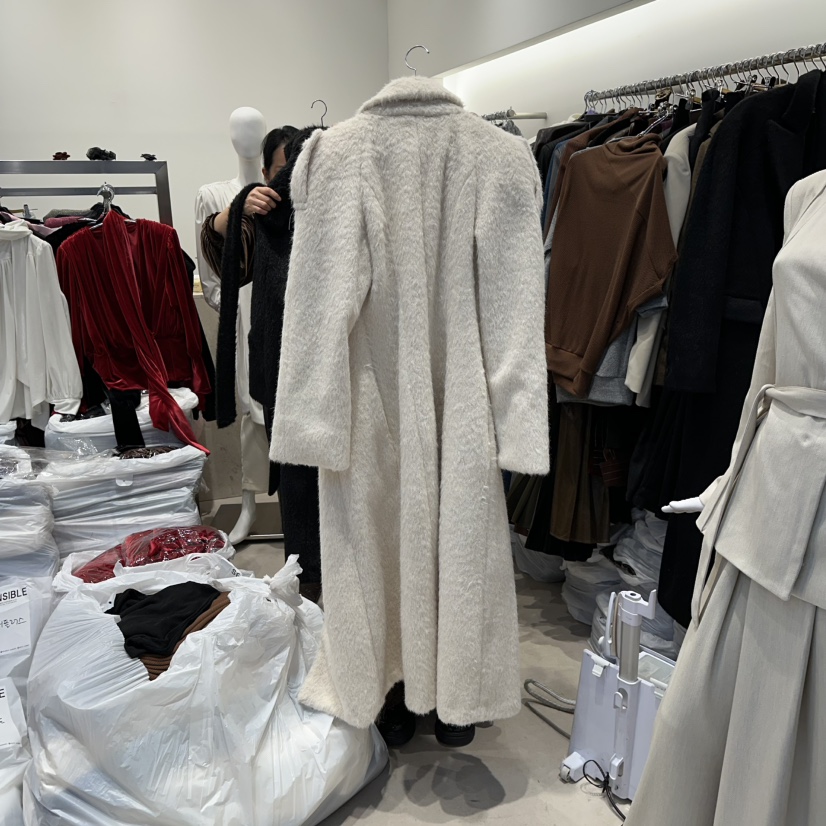 SENSIBLE-S東大門㊣實拍女士新款職業熱賣休閑人氣中長款大衣SENSIBLE中長款大衣