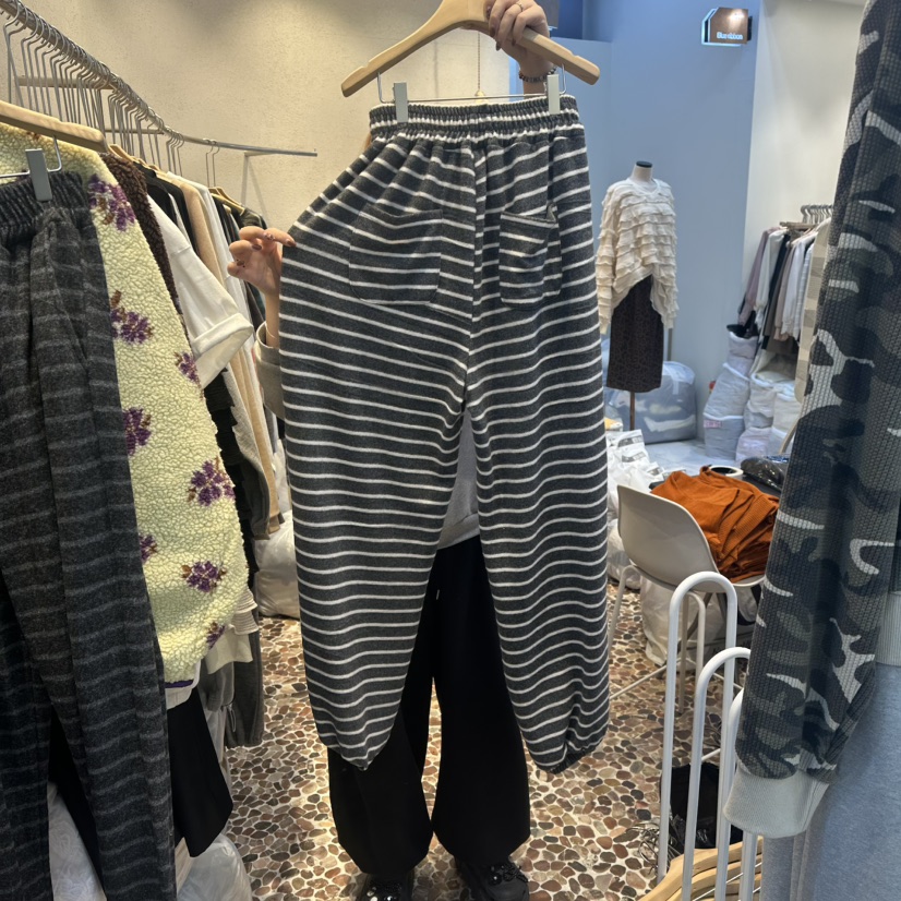 THE LINE-Q韓國代購㊣女裝新款休閑時尚推薦熱賣25秋冬休閑褲THE LINE-Q休閑褲