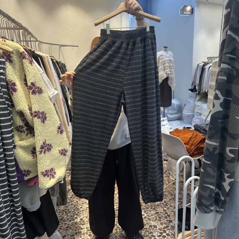 THE LINE-Q韓國代購㊣女裝新款休閑時尚推薦熱賣25秋冬休閑褲THE LINE-Q休閑褲圖色2