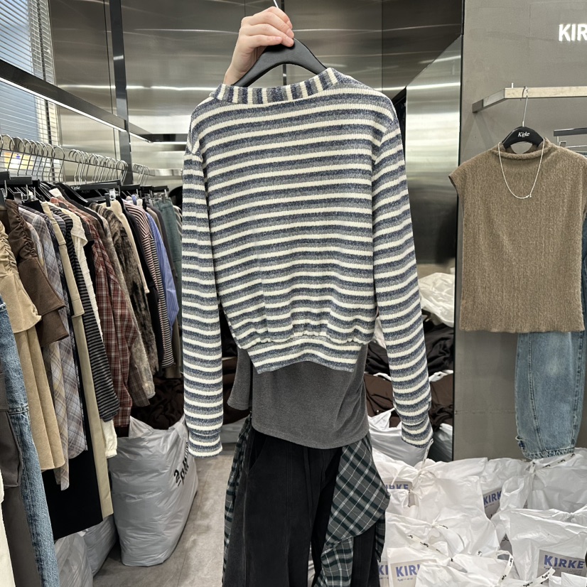 KIRKE東大門㊣代購女士新款職業時尚人氣休閑25秋冬熱賣毛衣KIRKE毛衣