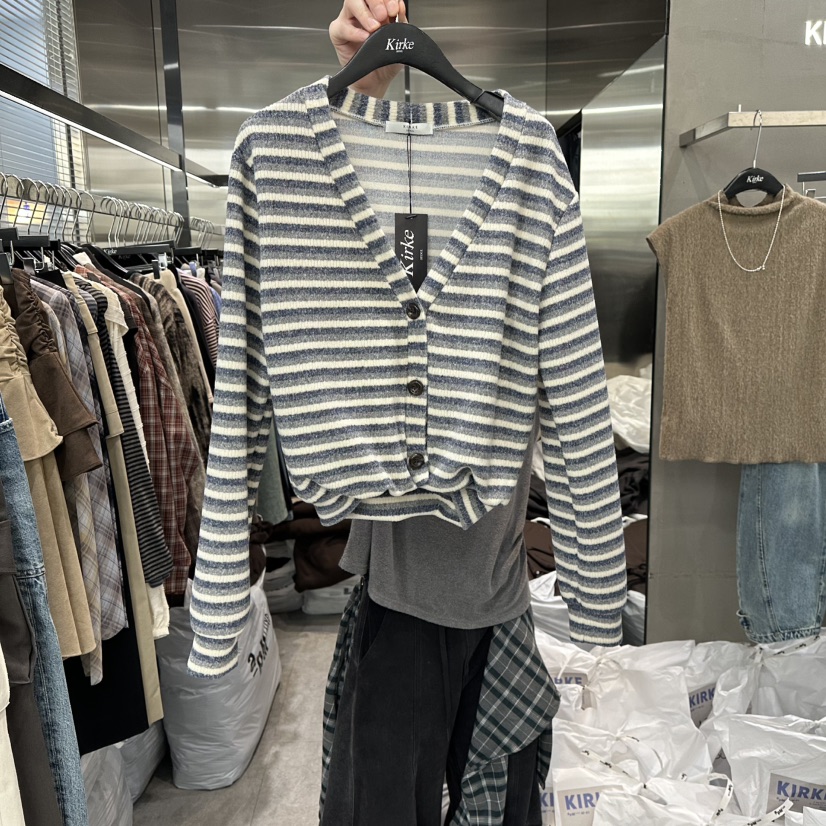 KIRKE東大門㊣代購女士新款職業時尚人氣休閑25秋冬熱賣毛衣KIRKE毛衣圖色3