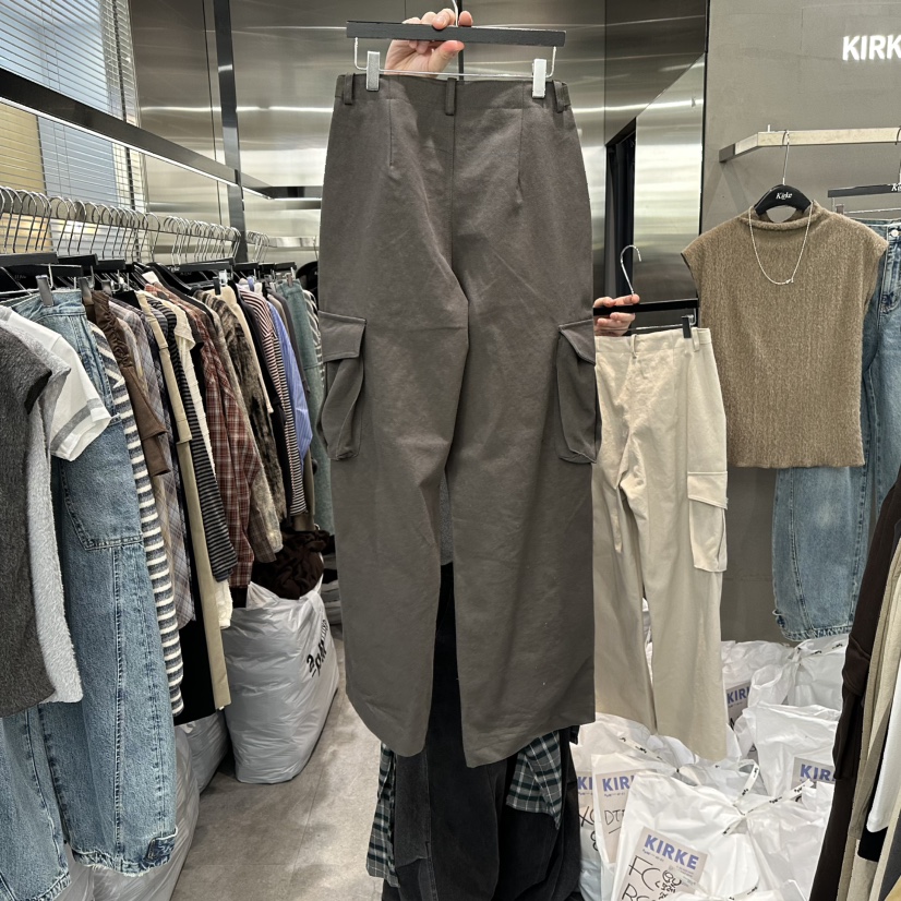 KIRKE東大門㊣實拍女裝新款人氣推薦休閑25秋冬熱賣職業休閑褲KIRKE休閑褲