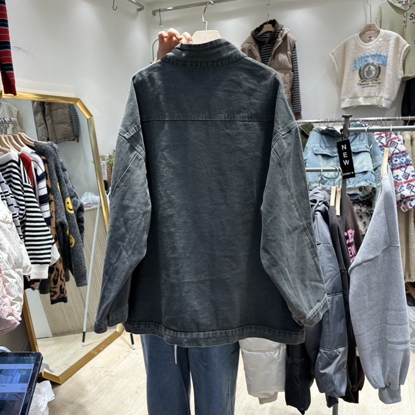 UNDERSTAR_VINTAGE東大門㊣直郵女士新品時尚休閑人氣夾克復古UNDERSTAR_VINTAGE夾克