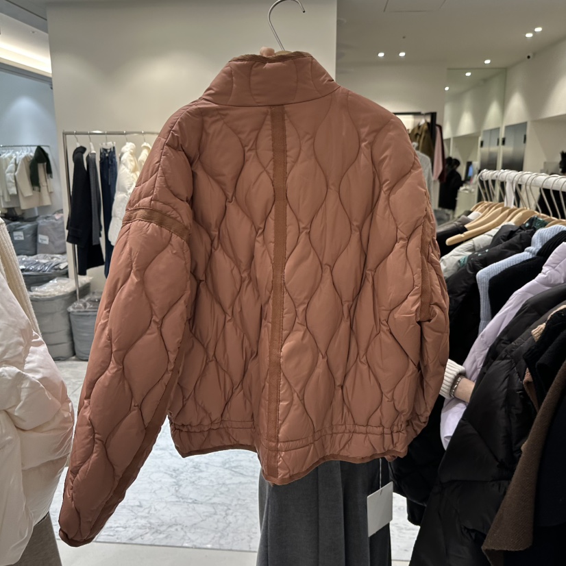 BLUEI-D東大門㊣實拍女裝新品熱賣人氣25秋冬休閑短款羽絨服Blue i-d短款羽絨服