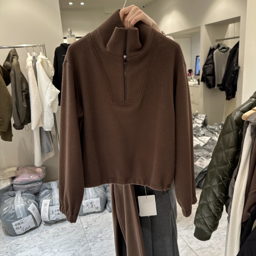 BLUEI-D東大門㊣實拍女士新款職業人氣時尚休閑25秋冬衛衣Blue i-d衛衣圖色2