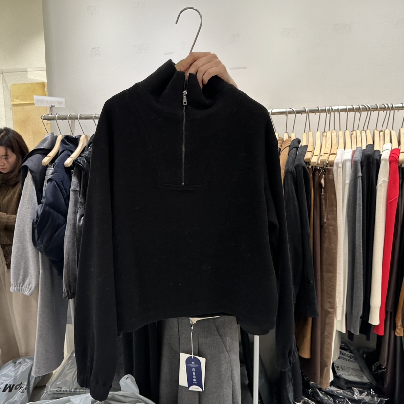 BLUEI-D東大門㊣實拍女士新款職業人氣時尚休閑25秋冬衛衣Blue i-d衛衣圖色3