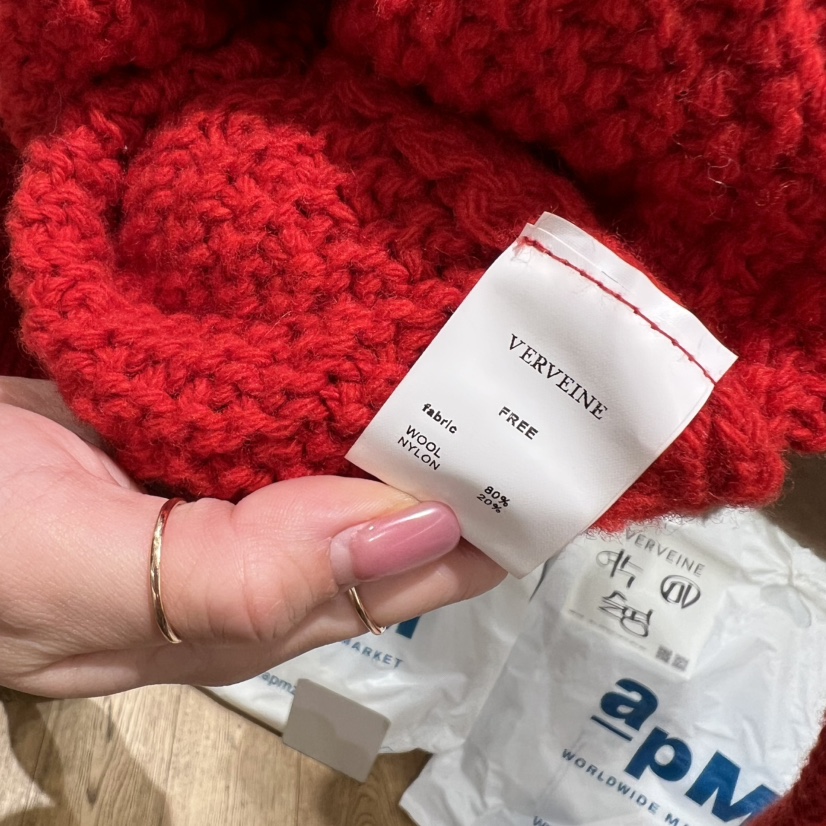 VERVEINE東大門㊣實拍女士新品25秋冬休閑針織衫麻花針織羊毛VERVEINE針織衫