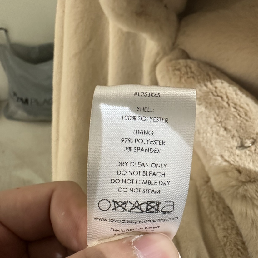 LOVE YOU SO MUCH/MORE THAN YESTERDAY韓國直郵㊣女士新款職業短款大衣毛皮LYSM/MORE THAN YESTERDAY短款大衣